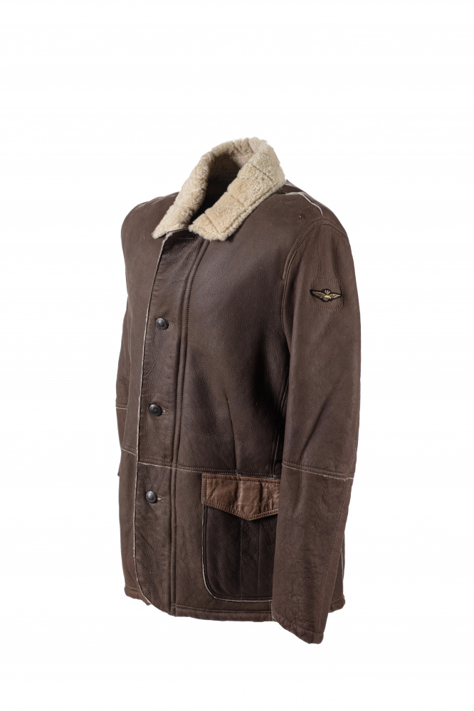 картинка Кожаная куртка Aeronautica Militare (мужская) от магазина Одежда+
