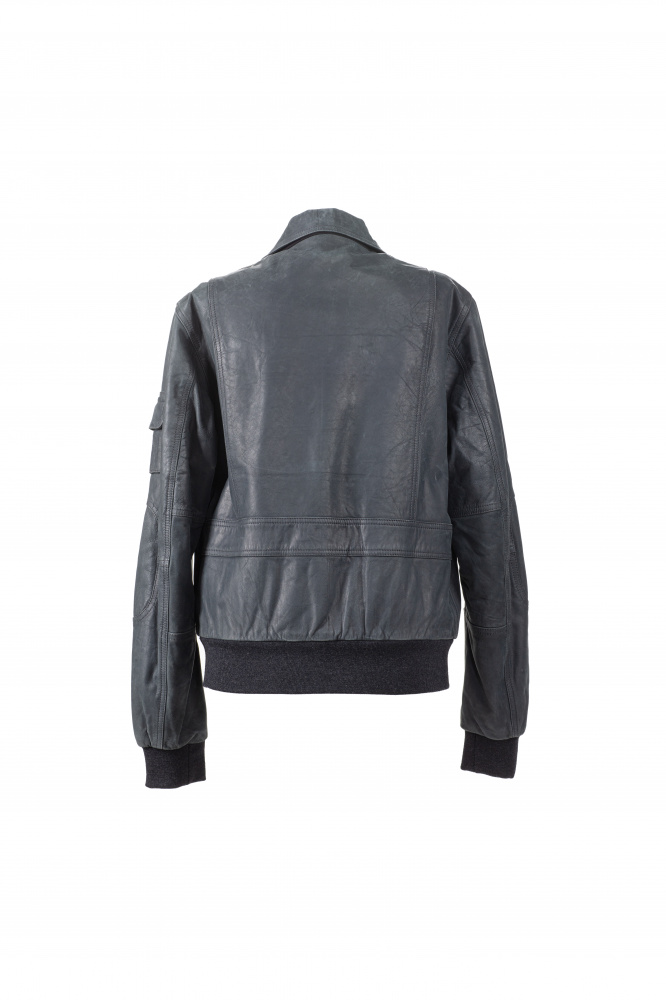 картинка Куртка мужская кожаная Aeronautica Militare от магазина Одежда+