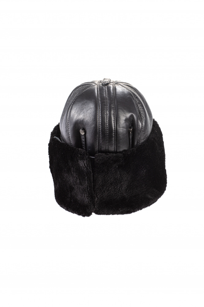 картинка Шлем (Овчина, бобер) черн. от магазина Одежда+