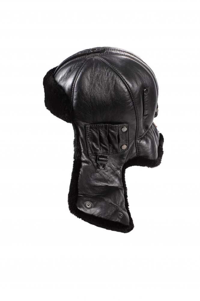 картинка Шлем (Овчина, бобер) черн. от магазина Одежда+