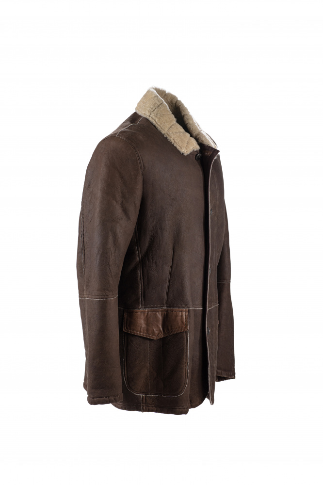 картинка Кожаная куртка Aeronautica Militare (мужская) от магазина Одежда+